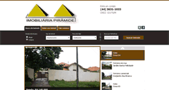 Desktop Screenshot of imobiliariapiramide.com